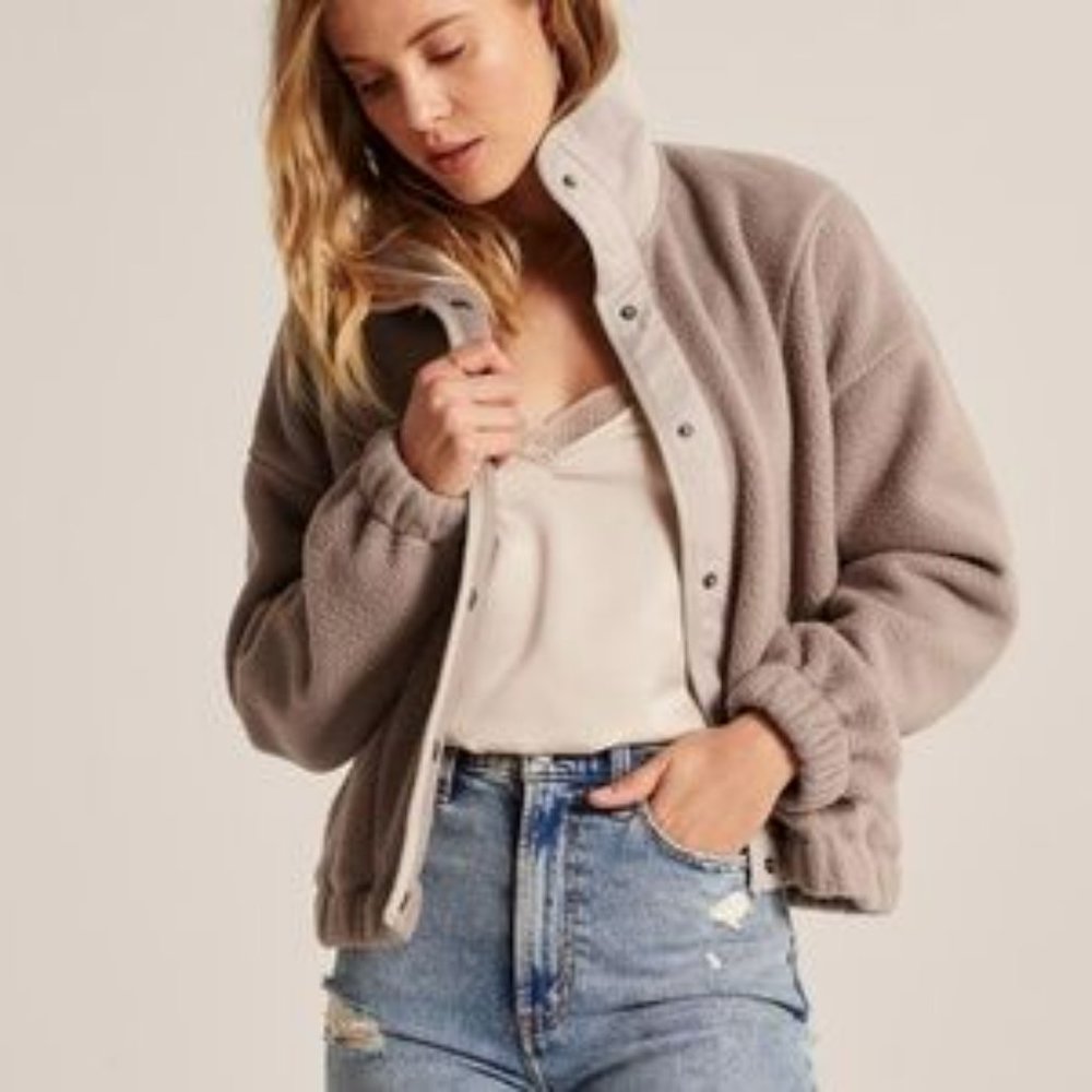 Abercrombie & Fitch Polar Fleece Jacket
